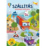 Kép Kifestő A4 matricákkal Közlekedés