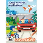 Kép Kifestő A5 Autók, vonatok, repülőgépek