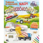 Kép Nagy színezőkönyv Traktorok és teherautók