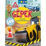 Kép Oktató matricás könyv 6+ Gépek