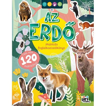 Kép Oktató matricás könyv 6+ Erdő