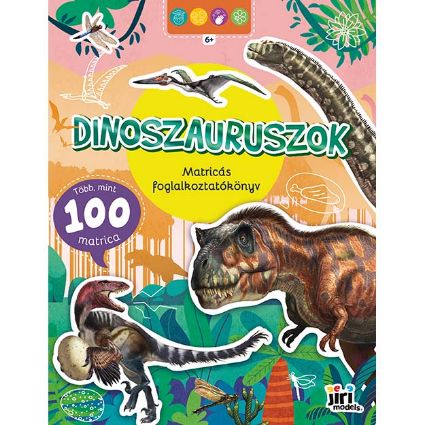 Kép Oktató matricás könyv 6+ Dinoszauruszok