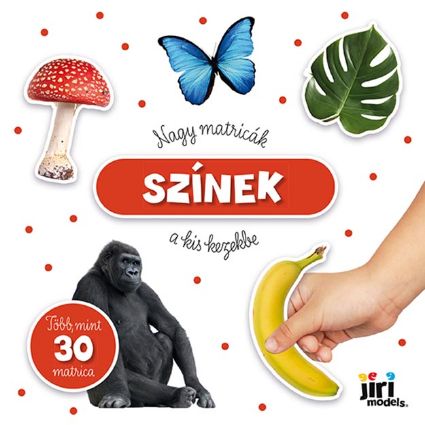 Kép Nagy matricák kis kezeknek Színek