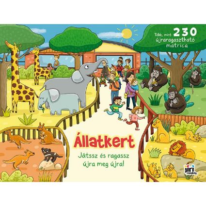Kép Jó szórakozást és ragaszd be újra és újra! Állatkert