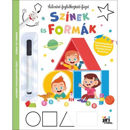 Kép Foglalkoztató füzet óvodások számára Színek és formák
