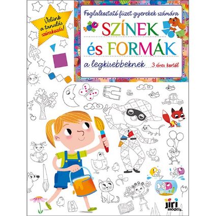 Kép Foglalkoztató füzet gyerekek számára Színek és formák