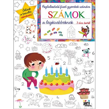 Kép Foglalkoztató füzet gyerekek számára Számok