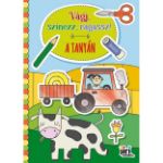 Kép Vágj, színezz, ragassz! A tanyán