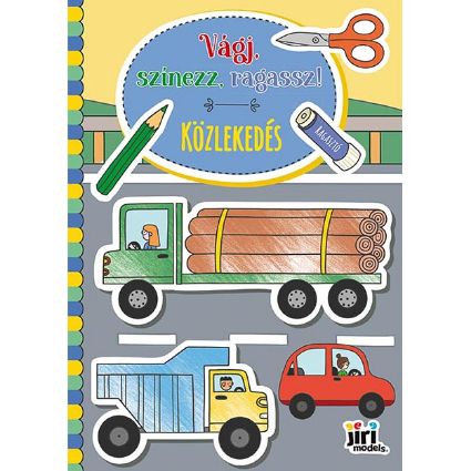 Kép Vágj, színezz, ragassz! Közlekedés