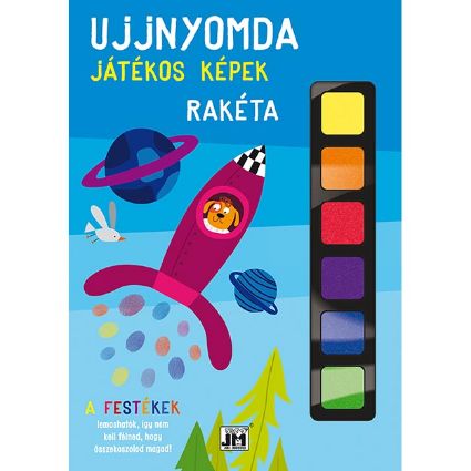 Kép Ujjnyomda, játékos képek Rakéta