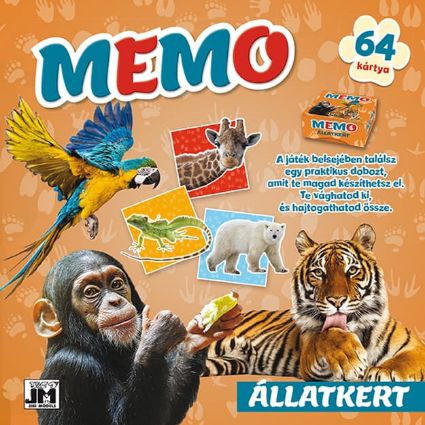 Kép Memóriajáték füzetben Állatkert