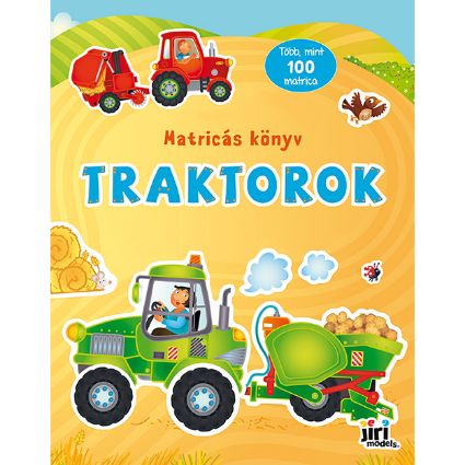 Kép Matricás könyv Traktorok