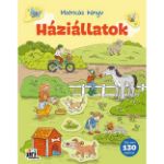 Kép Matricás könyv Háziállatok