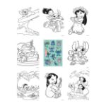 Kép Kifestős szettek Lilo & Stitch