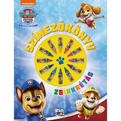 Kép Színezőkönyv zsírkrétás A Mancs Őrjárat