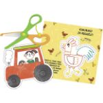 Kép Kivágós foglalkoztatókönyv ollóval A tanyán