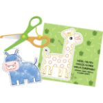 Kép Kivágós foglalkoztatókönyv ollóval Állatkert