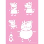 Kép Színezőkönyv fújható filctollakkal Peppa Malac