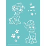 Kép Színezőkönyv fújható filctollakkal A Mancs Őrjárat