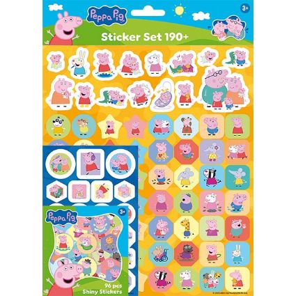 Kép Matrica szettek 190+ Peppa malac