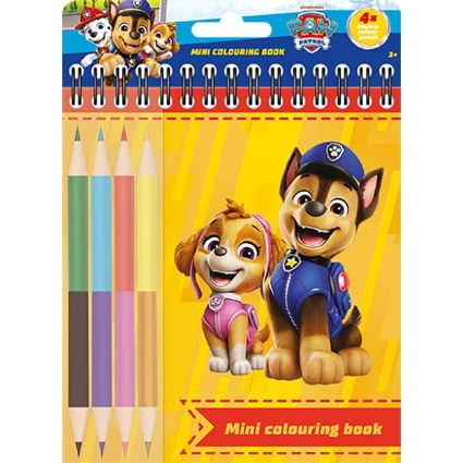 Kép Mini kifestők színes ceruzákkal Mancs őrjárat