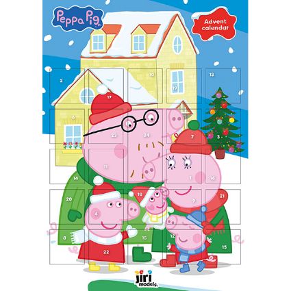 Kép Adventi matricás naptár Peppa malac