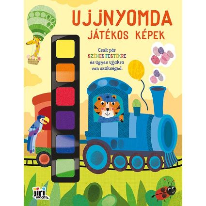 Kép Ujjnyomda, játékos képek Vonat