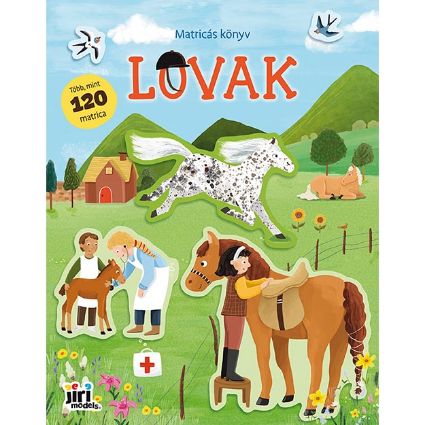 Kép Matricás könyv Lovak