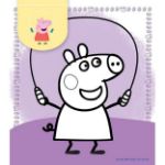 Kép Színező blokk Peppa malac